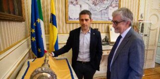 Il nuovo Direttore Provinciale dell’Agenzia delle Entrate di Parma ricevuto dal Sindaco Federico Pizzarotti, dal Direttore Generale Marco Giorgi e dall’Assessore Marco Ferretti