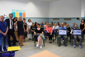 L’assessore al welfare, Laura Rossi, all’avvio del corso di operatore socio – sanitario promosso da Forma Futuro