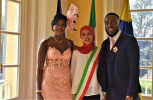 Ariana e Kabeya uniti in matrimonio dalla Consigliera Nabila Mahidra 