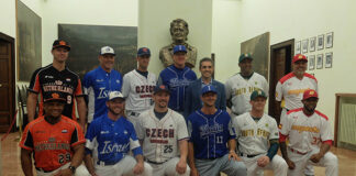 Le squadre che parteciperanno al Torneo qualificatorio di baseball dei Giochi della XXXII Olimpiade Tokyo 2020 in Municipio