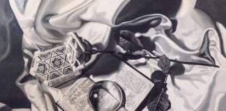 Allo spazio espositivo LaZona la tele dell’artista Marina Burani nella mostra “Le stanze dell’anima”