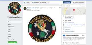 Apre la pagina Facebook @PoliziaLocaleParma: un canale per comunicare, informare ed essere ancora più vicini ai cittadini