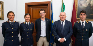 Visita istituzionale del Sindaco Guerra al Questore Macera