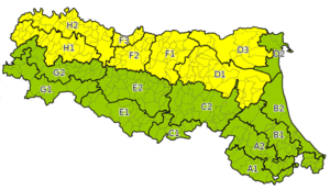 Allerta meteo su Parma ed Emilia-Romagna fino al 25 agosto