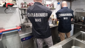 Carabinieri NAS Parma. Controlli esercizi pubblici a Castelfranco Emilia. Sequestrati alimentari non conformi