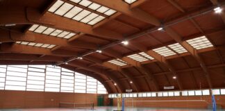 Inaugurata una nuova pavimentazione alla palestra Ponti