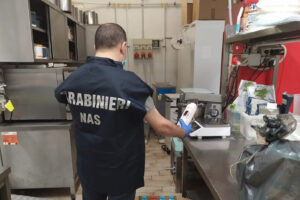 I Nas di Parma sanzionano una gelateria in città