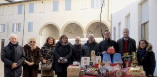 Donati i pacchi alimentari ricevuti da Sindaco e Assessori alla Mensa di Padre Lino