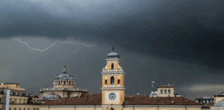 Allerta meteo per temporali nelle province di PC, PR, RE, MO, BO, RA