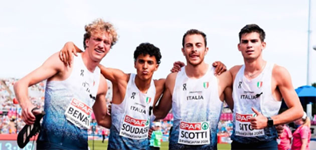 Birmingham 2026 - 22 4x400 maschile